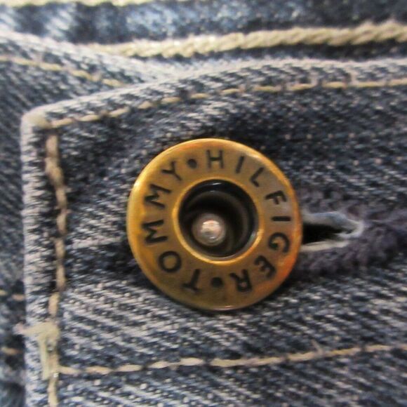 TOMMY HILFIGER‎ High-Rise Straight Leg Denim Jeans Womens Sz 10 LONG Cotton TALL - Picture 5 of 16
